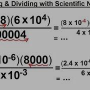 Algebra Ch 4 Exponents Scientific Notation 22 Of 33 Multi Div Scientific Notation 1