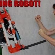 Pneumatic Fighting Robot Concept James Bruton