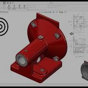 Учебное пособие SolidWorks 2021 Упражнение 121 Команда Круговой массив шаг за шагом Учитес