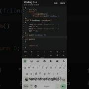 34 Friend Function Multiplication Of Two Numbers With Friend Function Friendfunction Basicofcoding