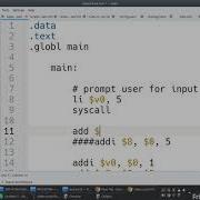 Illustration MIPS Assembly Language Reading Integers With System Call 5