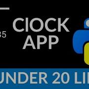 Make Clock App In Python FAST