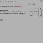 CC1 6 9 Generic Rectangles Products And Factors