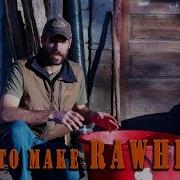 Hide Tanning Make Rawhide Leather From A Deer Skin