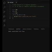 Python AND Operator Logical Operators Comparison Operators Learning Learn Coding Programming