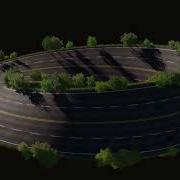 Cars Driving On An Animated Mobius Strip Blender