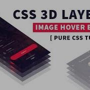CSS 3d Layered Image Hover Effects CSS Isometric Design