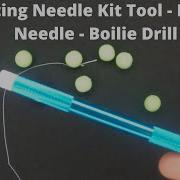 Baiting Needle Kit Tool Boilie Needle Boilie Drill Boilie Fishing 2 In 1 4K