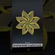 Python Turtle Graphics Coding Video Instagram Reels Amazing Design