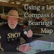 Using A Lensatic Cammenga Style Compass To Plot Bearings On A Map