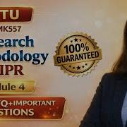 Research Methodology And IPR BRMK557 Module4 Important Questions MQP PYQ Exam Guide