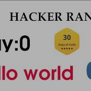 Hackerrank Day 0 Solution In Python 30 Days Of Code Hyena Academy