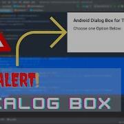 How To Create Alert Dialog Box In Android Studio Learn To Develop Android App Android Tutorials