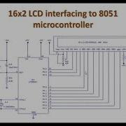 8051 Microcontroller 16x2 LCD Interfacing Part1