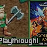 Golden Axe Full Playthrough Sega Genesis