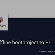 Copy Offline Bootproject To PLC