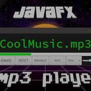 JavaFX Mp3 Music Player
