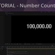 Учебное пособие по After Effects выражения для анимированного счётчика чисел с ползунком