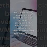 Java Overloading Main Method Method Overloading
