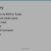 AMD HIP Tutorial 6 8 Summary Of Section 6