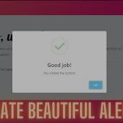 Make Beautiful Alerts Using JavaScript SweetAlert Library