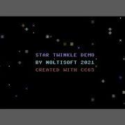 C64 CC65 Star Twinkle Demo