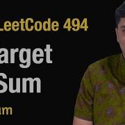 Target Sum Leetcode 494 Python