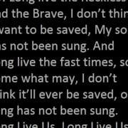 All Time Low The Reckless And The Brave Lyrics