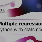 Multiple Regression In Python With Statsmodels