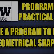 Practical 15 GW Basic How To Draw Geometrical Shapes Urdu Hindi