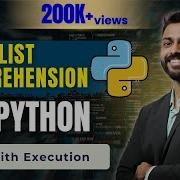 Lec 62 List Comprehension In Python With Execution Best Python Tutorials For Beginners