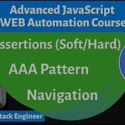 AAA Pattern Assertions Navigation Playwright Advanced JavaScript Web Automation Course Lesson 9