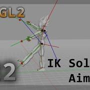 WebGL2 122 IK Solver Aim