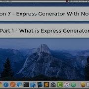 How To Set Up Express Generator With Node Js