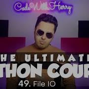 File IO In Python Python Tutorial Day 49