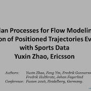 Gaussian Processes For Flow Modeling And Trajector Prediction