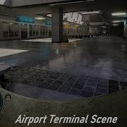 Airport Terminal Scene High Detail Unity Asset Store