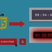 6 Project 4 Digital Clock DOM Project Using HTML CSS JavaScript Programmer Mithon
