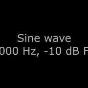 Test Sinus 1000Hz 0 DB 10dB
