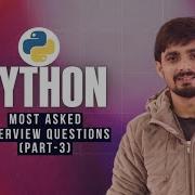 Python Interview Questions Hands On Python Crack Coding Rounds Faster Part 3