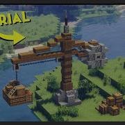 Как построить небольшой кран в Minecraft Урок 2021