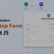 Create A Multi Step Form With React JS