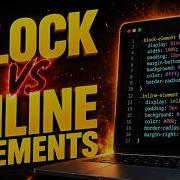 Block Vs Inline Elements In HTML Explained Simply Free Full Stack Course