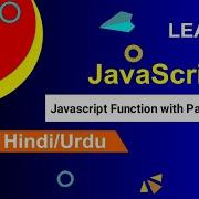 JavaScript Functions With Parameters In Hindi