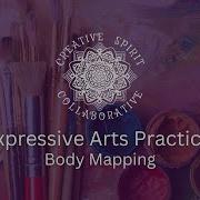 Guided Expressive Arts Therapy Practice Body Mapping