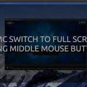 XBMC Tweak Full Screen Middle Mouse Button Toggle For Ubuntu Linux Distros