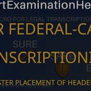 InsertExaminationHeader