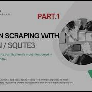 LINKEDIN SCRAPING With PYTHON SQLITE3 SELENIUM MATPLOTLIB PART 1