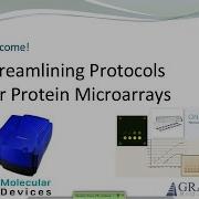 Webinar Streamlining Protocols For Protein Microarrays