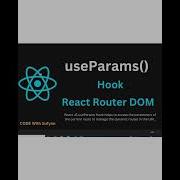 UseParams Hook In React Router Shorts React